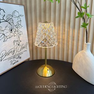 Cross-border luxury rechargeable ambient <b>light</b>, creative bar dining table cafe decoration, high-end bedroom night <b>light</b> - Product Image 2