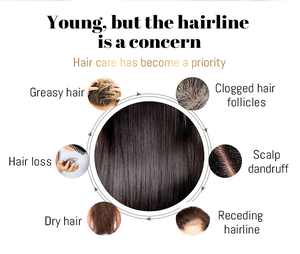 KKS-masajeador de cabeza vibratoria de alta frecuencia, cepillo eléctrico de fotones, fisioterapia, peine para el cuidado del cabello, máquina de cepillo de pelo de masaje - Product Image 4