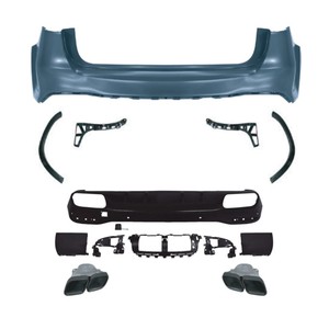 Parachoques delantero y trasero personalizado y componentes de parachoques para el modelo GLS63 actualizado y modificado del <span class=keywords><strong>Mercedes</strong></span> Benz <span class=keywords><strong>GLS</strong></span> clase X167 - Product Image 4