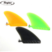 Aileron souple en caoutchouc flexible avec vis en acier inoxydable anti-corrosion pour planche à pagaie et kayak
