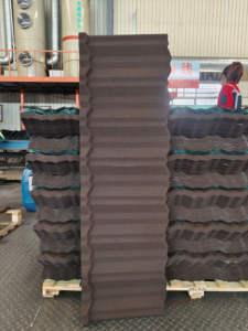 Oceanside Armor AZ250 0,7mm 1380mm Coral Pink Milano Tipo Resistente a la sal Cubierto de piedra Australia Coastline - Product Image 4