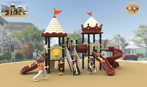 Kids Play Center Modular Rabbit Climbing Play Set Slide Amusement Equipment <strong>Outdoor</strong> <strong>Playground</strong> for Park - Product Image 4