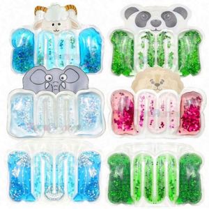 Juguete de Tubo Blandito Kawaii con Lentejuelas y Líquido Colorido, Antiestrés, para Amasar, de PVC - Product Image 1