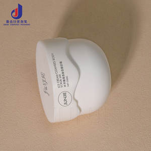 Envase de Crema Vacío de Lujo de 250g 300g 400g, PP PET Blanco, Tapa de Rosca Blanca, Capacidad de 300ml, para Cuidado de la Piel, Cosméticos, Exfoliante Corporal - Product Image 4