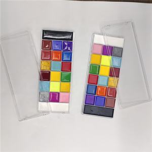 Peinture pour le visage camouflage à l'huile, 20 couleurs, fournisseur, pour femme, fête, festival, peinture corporelle imperméable - Product Image 6