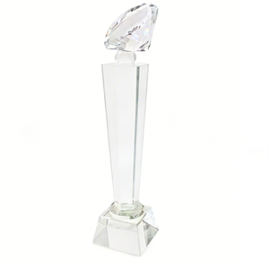 Placas de Cristal con Diseño Animal Multifacético, Acabado Arenado, Premios de Cristal de Moda, Recuerdos de Cristal - Product Image 1