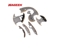 OE Quality Timing Chain Set(17-piece Set)Suitable for Audi A6/Q7/A4/A8 3.0TDI BMK Gasoline Engine Automotive Parts OE 059109229