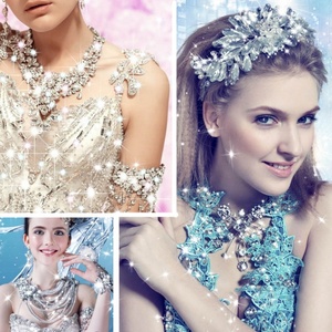 Nouvelle Broche Femme en Strass de Verre Cristal AB Qualité K9 Supérieure, Forme Citron, Dos Plat, à Coudre, pour Cadeaux - Product Image 4