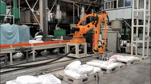 หุ่นยนต์จัดเรียงพาเลท KOWELL รับน้ำหนักได้ 180 กก. แบบ 4 แกน ระยะเอื้อม 3200 มม. ระบบขับเคลื่อนเซอร์โว-ไฟฟ้า มาตรฐาน IP54 สำหรับการจัดการวัสดุ ขนถ่ายสินค้า - Product Image 2