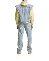Nouvel Album Baggy Plus La Taille Jeans Pantalon pour Hommes Tie Dye Jean Bleu Smog Jeans Homme Hip Hop