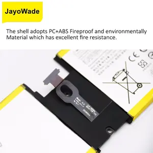 Batterie d'ordinateur portable G16QA043H pour <span class=keywords><strong>Microsoft</strong></span> <span class=keywords><strong>Surface</strong></span> Go 1824 4415Y Tablette <span class=keywords><strong>PC</strong></span> 2ICP4/76/76 7.66V 26.12Wh Batterie d'ordinateur portable G16QA043H - Product Image 3