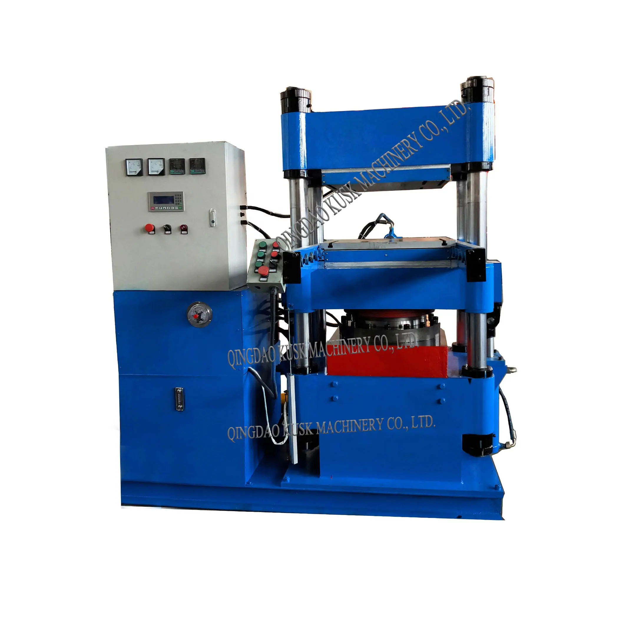 Rubber Heat Press Plate Vulcanizing Press Hydraulic Press with Auto Push-Pull Device