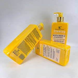Lotion corporelle à la vitamine C et au curcuma la plus vendue. Contient de l'acide ascorbique - Éclaircit le teint. Hydratation douce. 444 ml. - Product Image 4