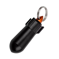 TGZUO Boîte de rangement industrielle en alliage d'aluminium étanche, usinée CNC de précision, portable pour extérieur, mini, légère et délicate, pour pilules