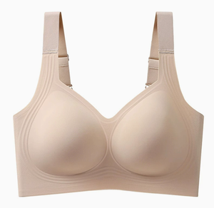 Lingerie da donna taglie forti per l'esportazione, con design <span class=keywords><strong>senza</strong></span> cuciture e sottile, <span class=keywords><strong>senza</strong></span> <span class=keywords><strong>ferretto</strong></span> e <span class=keywords><strong>senza</strong></span> banda in acciaio. - Product Image 5