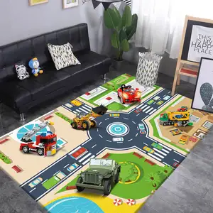 Wasch bar benutzer definierte große Porzellan Schlafzimmer Baumwolle roten Teppich für Veranstaltungen Baby Luxus nach Hause 3D Teppich lebenden Teppich Hersteller Kids Rug