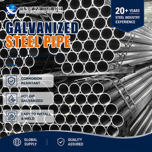 Tuyau en acier galvanisé à extrémités biseautées de 168,3 mm, 4,0 mm, anti-traces de doigts, S280GD Z100 G/m², avec revêtement uniforme en zinc - Product Image 1