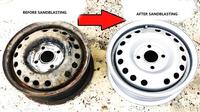 Mini sablage portatif haute pression : Système de nettoyage abrasif compact pour préparation de surfaces, équipement d'atelier et de restauration DIY
