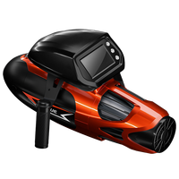 Offre Spéciale : Scooter Sous-Marin Étanche en Plastique avec Pompe, Ensemble de Plongée, Profondeur 40m, Poussée Maximale 21kg, Moteur Brushless