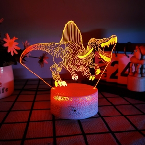 Best Selling 3D USB <b>Plug</b>-In Indoor Nightlight Novel Design Colorful LED Bedside Lamp Practical Gifts for Activities Wholesale - Product Image 2