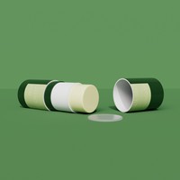 Vente en gros de conteneurs de bâton solaire en carton écologique Tube de papier torsadé d'emballage cosmétique