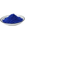 Poudre lyophilisée de cuivre peptidique GHK-Cu, poudre bleue pour les soins de la peau, fournie par le fabricant