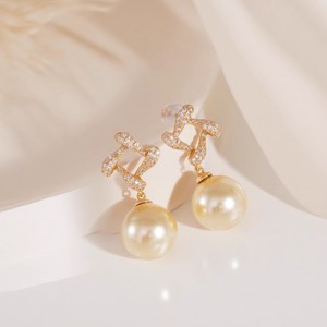 Accessoires en perles DIY 22613, clous d'oreille en argent S925 avec perles rondes de 9 à 13 mm, support vide, clous d'oreille tendance, perles rondes de 9 à 13 mm - Product Image 2