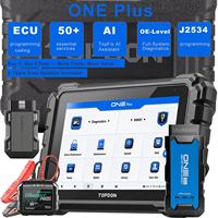 Scanner de diagnostic bidirectionnel Topdon ONE Plus avec BTMobile Pros et Topscan Master prenant en charge le codage en ligne