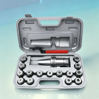 Jeu de mandrins de fraisage à cône Morse MT2 MT3, ER32 ER25, 11 pièces, pinces de serrage pour outils de fraisage CNC avec une précision de 0,005 mm et 0,008 mm