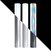 Film thermocollant PU réfléchissant effet arc-en-ciel HTV pour vêtements et t-shirts – Personnalisation Renli