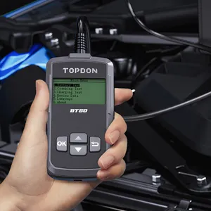 TOPDON BT50 New Arrival Car Battery Tester 12V Analyzer Capacity Load Tester Cranking System Test 100-2000CCA