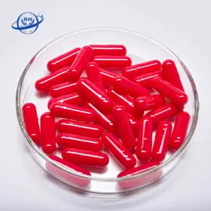 bulk kapsel Suppliers-Gute Qualität ganz rot Leere Gelatine kapsel Größe 2 für Spa und Schlaf
