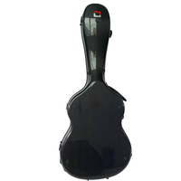 Guitare acoustique classique imperméable et durable, boîte à musique professionnelle personnalisée à coque rigide