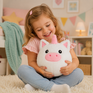 Peluche Personalizado <span class=keywords><strong>de</strong></span> Unicornio, Juguete <span class=keywords><strong>de</strong></span> Peluche Colorido, Bolas <span class=keywords><strong>de</strong></span> Peluche Suaves, Juguetes Personalizados <span class=keywords><strong>de</strong></span> Alta Calidad para Niños - Product Image 4