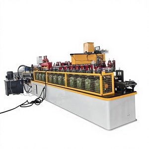 เครื่องขึ้นรูปโครงเหล็กเบาแบบม้วนพร้อมมอเตอร์ PLC และเครื่องยนต์-380V 37KW - Product Image 1