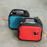 Generador Silencioso de Gasolina/GLP de 3500W, Inversor Portátil de 4 Tiempos, Monofásico, Arranque por Retroceso, para Campamentos y Fiestas al Aire Libre