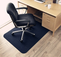 Tapis de chaise multi-usages en plastique pour la maison et le bureau, protection pour sols durs et tapis de chaise de bureau, tapis de chaise de bureau pour le soin des pieds