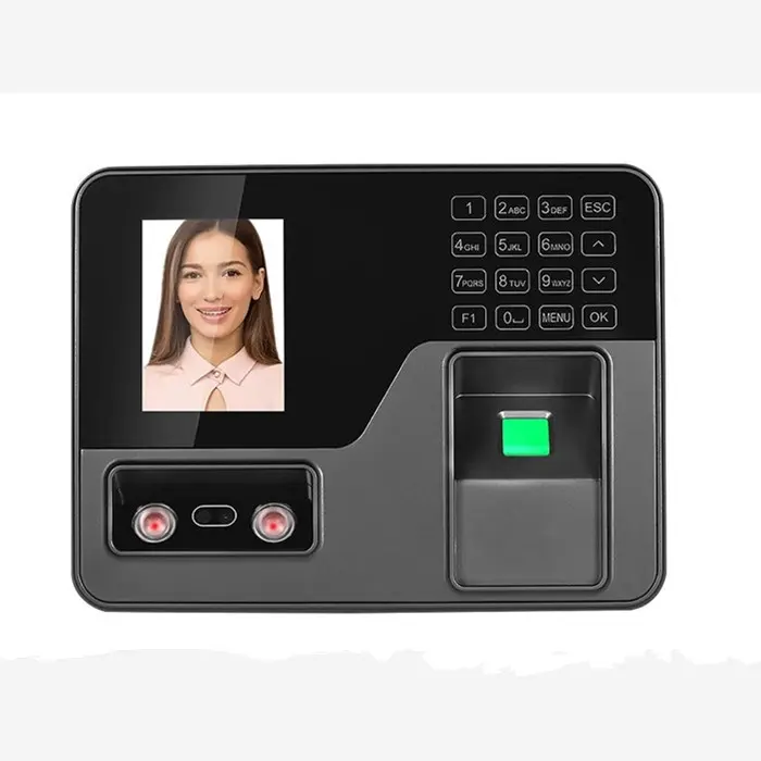 Macchina biometrica per presenze facciali facile da usare con Scanner per il riconoscimento del viso e delle impronte digitali