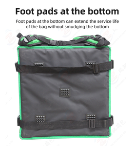 กระเป๋าเก็บความร้อนสำหรับส่งอาหารแบบมีฉนวนสำหรับไรเดอร์ ใช้สำหรับส่งอาหารแบบขายส่ง อาหารสด อาหารแพนด้า อาหารจากแกร็บ พิซซ่า ทางมอเตอร์ไซค์ - Product Image 2