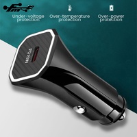 Penjualan Laris Pengisi Daya Mobil Usb C Antarmuka Output 20W Adaptor Pengisi Daya Cepat untuk Iphone dengan Port Tipe-c