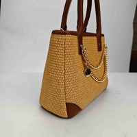 Tas Tangan Wanita Bahan Kulit PU Tahan Lama dengan Ritsleting Anti Air, Gaya Musim Panas, Bordir Logo Custom, MOQ Rendah, Pasokan Langsung Pabrik