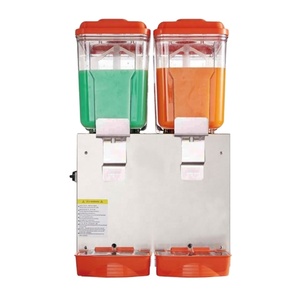 ราคาเครื่องทำน้ำผลไม้แบบแช่เย็น 2 ถัง สำหรับใช้ในเชิงพาณิชย์ - Product Image 3