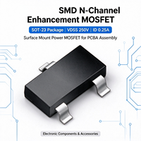 TN5325K1-G 250V 0.25A MOSFET à canal N de type Trench SOT23 à commutation rapide, faible Rds(on), pour montage en surface, interrupteur de charge de puissance de sécurité