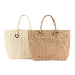 Nouveau sac fourre-tout à bandoulière grande capacité en polyester tissé avec fermeture éclair, idéal pour les vacances à la plage, polyvalent et décontracté, pour femme - Tanjing - Product Image 1