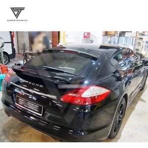 ポルシェパナメーラ9702010-2013用<span class=keywords><strong>Ta</strong></span>スタイルカーボンファイバールーフスポイラー - Product Image 3