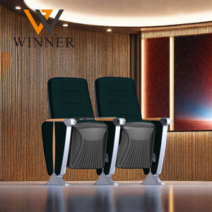 Кресла для конференц-залов, кинотеатров, спортзалов и театров с подлокотниками, черные, с пюпитром, тканевые, металлические, комфортные - Product Image 4