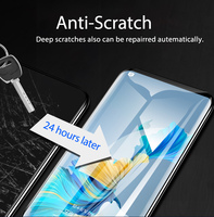 Fábrica personalizada 180*120mm HD Anti-Explosión UV hidrogel Plotter película protectores de pantalla para tienda de accesorios de teléfono móvil