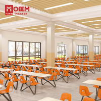 Ensemble de bureau et de chaise MINYI BOW pour cafétéria, bureau et chaise ergonomiques pour étudiants