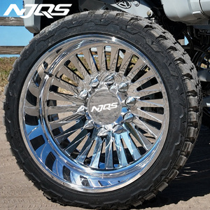 ล้อแม็กซ์ NJQS แบบฟอร์จสั่งทำพิเศษ <span class=keywords><strong>8</strong></span> 10 รู 8x200 ขนาด 22 24 26 28 นิ้ว ขัดเงาโครเมียมหรูหรา สำหรับรถฟอร์ด F350 F450 ดอดจ์ แรม 1500 โตโยต้า ทันดรา - Product Image 2