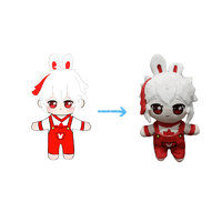 Pyjama personnalisé inspiré des dessins animés et de l'anime, peluche en forme de chauve-souris unisexe, jouet en peluche rembourré en coton PP, 11-30 cm